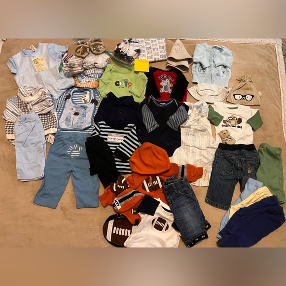 0-3 month boy lot